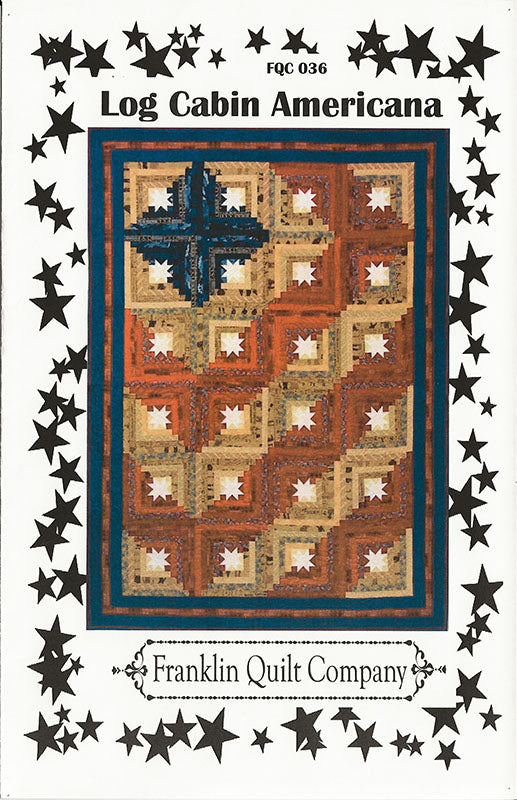 Log Cabin Americana- Franklin Quilt Co