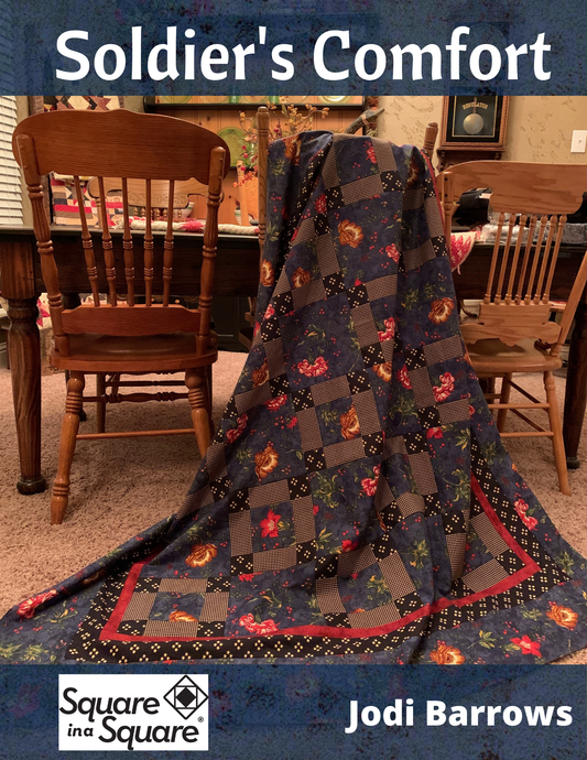 Soldier's Comfort Quilt Kit and/or pattern  (ePattern - immediate download)