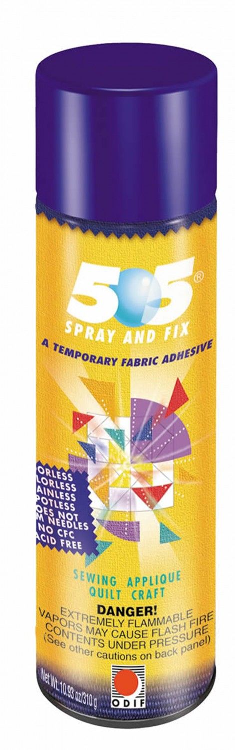 505 Spray & Fix Temporary Repositionable Fabric Adhesive 12.4oz (ORMD)