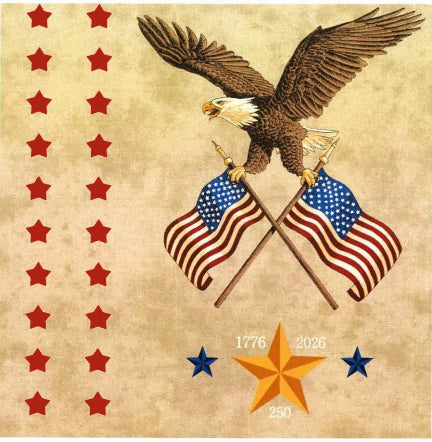 Tan Eagle Flag 2026-30